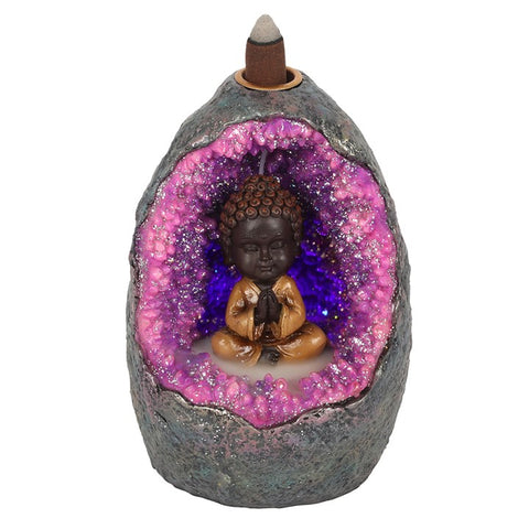 Meditation Buddha Backflow Burner