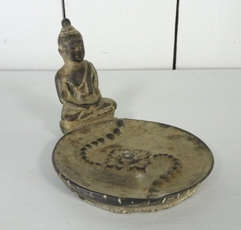 Buddha Head Incense Holder