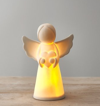 Light Up Angel With Heart