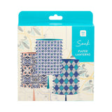 Blue Hanging Paper Lanterns - 3 Pack