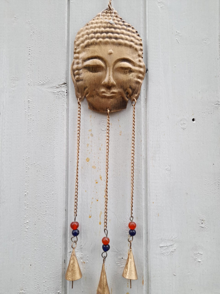 Hanging Buddha Chime with beads and bells